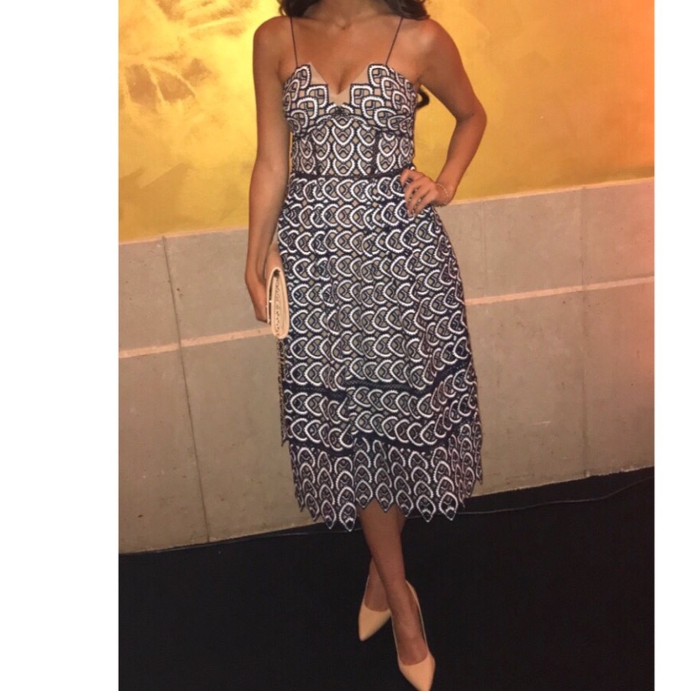 Self portrait dress
